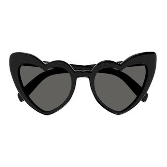 Saint Laurent Sunglasses, female, Black, Size: 54 MM SL 181 LOU LOU 001 New Wave