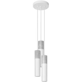 GreenIce Greenice - borgio 3P white suspension lamp