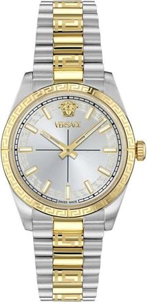 Versace Millenyium Two-Tone Bracelet Watch, 32mm in Two Tone at Nordstrom