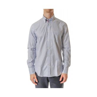 Paul & Shark Paul&Shark - Shirts > Formele Overhemden - Heren - Casual Overhemden - Blauw - M - Overhemden