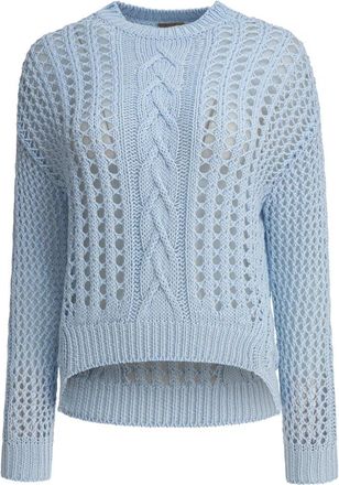 Rakk&igrave; Summer Breathless - Dames - Ronde hals truien - Blauw - XS - Katoen - Truien & Vesten