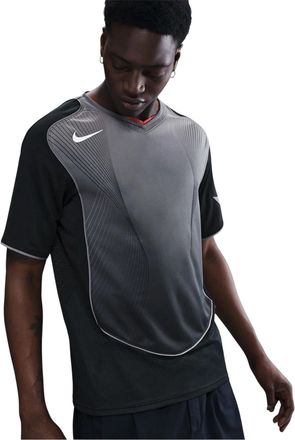 Nike Heren T90 Logo T-shirt met korte mouwen (Zwart/Grijs)