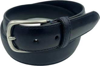 Paolo Vitale Accessoires - unisex - Riemen - Blauw - 100 CM - Leer - Accessoires