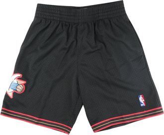 Mitchell & Ness NBA Swingman Shorts Philadelphia 76ers Road 2000-01 Black SMSHGS18248-P76BLCK00