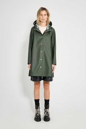 Stutterheim Mosebacke Lightweight Raincoat in Green at Nordstrom, Size X-Large