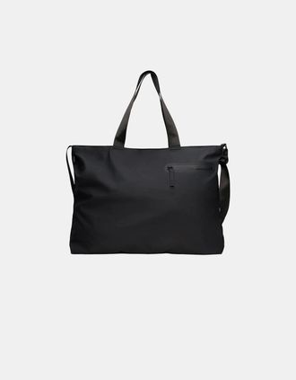 Rains Womens Rains Dash Messenger Tote Bag - 01 Black - Size: ONE size
