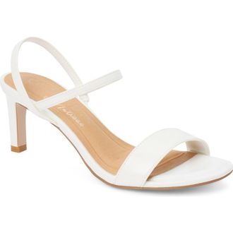 Matisse Footwear Trinity Slingback Kitten Heel Sandal in White at Nordstrom, Size 11
