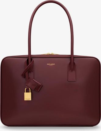 Saint Laurent Borsa a mano Sac de Jour in Box in pelle con dettaglio lucchetto in metallo - SAINT LAURENT - gender_Woman