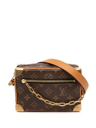 Louis Vuitton 2019 Legacy Soft Trunk mini-crossbodytas met monogram - Bruin