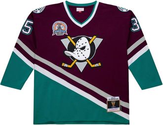 Mitchell & Ness T-shirt Anaheim Ducks 2002/03 Jean-Sebastien Giguere Power Play - Viola