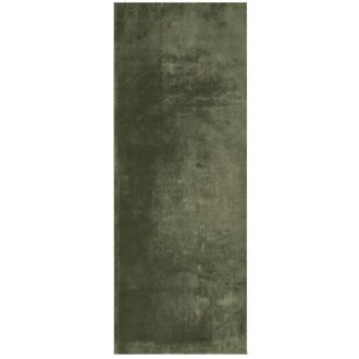 vidaXL Vidaxl - Alfombra pelo corto suave lavable huarte verde bosque 80x200 cm