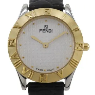 Fendi Pre-owned Watches, female, White, Size: ONE SIZE Pre-owned Stainless Steel Watch