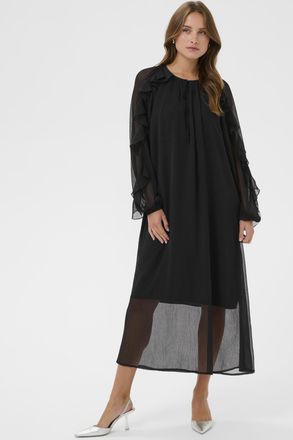 Kaffe Jurk KAmila Jurk A-shape black