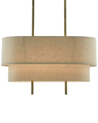 Currey & Company Combermere Rectangular Chandelier