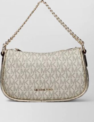 Michael Kors fabric clutch bag