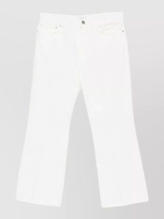 Toteme cotton denim jeans trousers belt loops