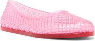 Steve Madden Gyzmo Perforated Jelly Flat in Pink at Nordstrom, Size 10