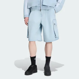 adidas Mens adidas ADILENIUM SEASON 5 DENIM CARGO SHORTS