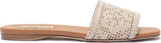 Arteana Clio Flat Slide in Natural at Nordstrom, Size 40