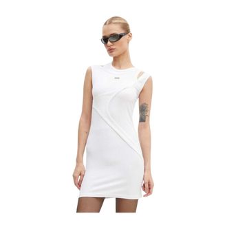 Heliot Emil Heliot Emil, Kleedjes, Dames, Wit, S, Katoen, Jurk met uitsnijding