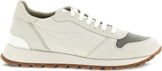 Brunello Cucinelli Sneakers con applicazione - Toni neutri