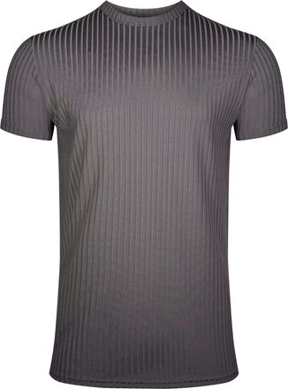 Siksilk T-Shirt SIKSILK Siksilk T-Shirt Muscle Fit T-Shirt, Herren, Gr. XXL, braun, Obermaterial: 95% Polyester PES. 5% Elasthan EL., Shirts T-Shirt