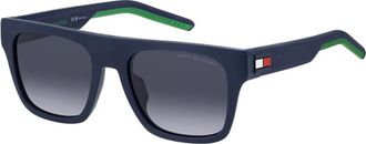 Tommy Hilfiger Grey Shaded Browline Mens Sunglasses TH 1976/S 0FLL/9O 52