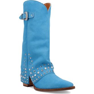 Dingo Howdy Honey Rhinestone Western Boot in Blue at Nordstrom, Size 9.5