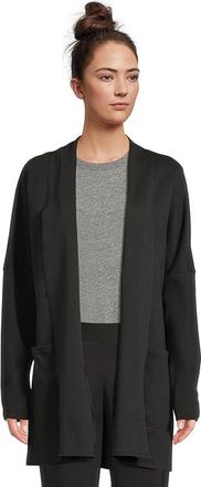 Pact Airplane Cardigan Womens Clothing Black 1 : XS-SM, Cotton