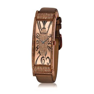 Le Vian Deco Estate Quartz Diamond Gold Dial Ladies Watch LV204BRDI