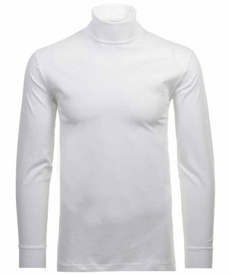 Ragman Mens Ragman Base Layer Turtleneck - white - L