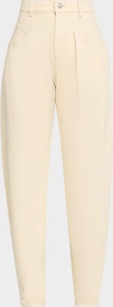 Isabel Marant Lisha Straight Mid-Rise Jeans
