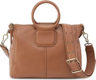 Hobo Medium Sheila Leather Satchel in Brown Sugar at Nordstrom