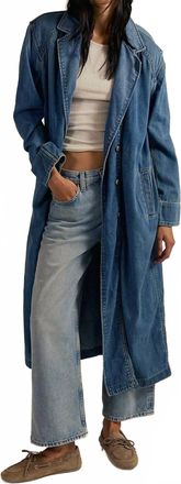 We The Free Womens Monique Indigo Duster In Blue