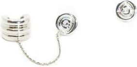 Fry Powers SUN POWERS Ear Chain Stud Earrings in Silver at Nordstrom