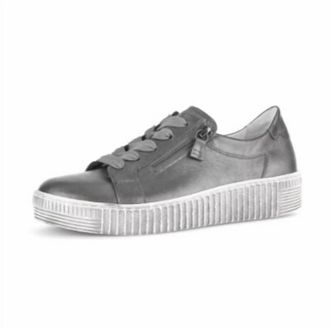 Gabor Womens 73-334 Walking Shoes In Antik Silver