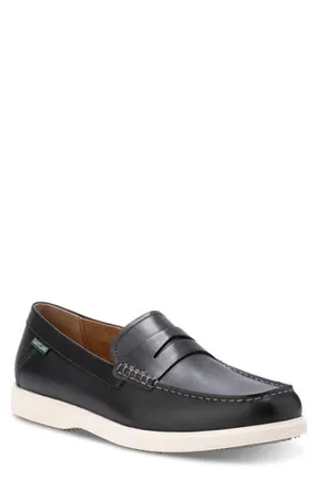 Eastland Baldwin Water Resistant Penny Loafer in Black at Nordstrom, Size 11.5
