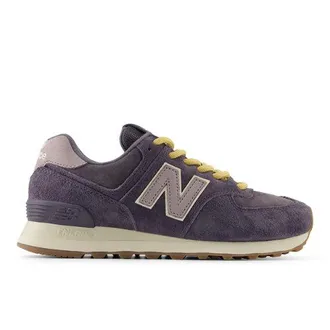 New Balance Womens 574 in Grey Suede/Mesh, size 3.5 Narrow
