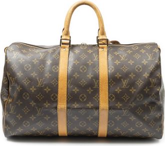 Louis Vuitton Pre-owned Womens Keepall 45 Travel Bag - Brown - One Size