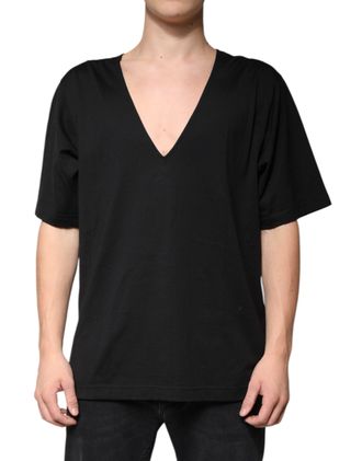 Dolce & Gabbana V-hals T-shirt Tsh87508
