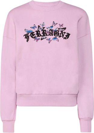 Chiara Ferragni Donna, Felpe, Viola, 2Xs, new