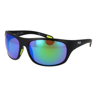 Fila Black Plastic Mens Sunglasses