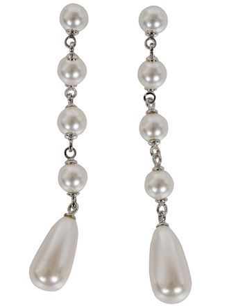 Self Portrait Earrings Pearl Droplet