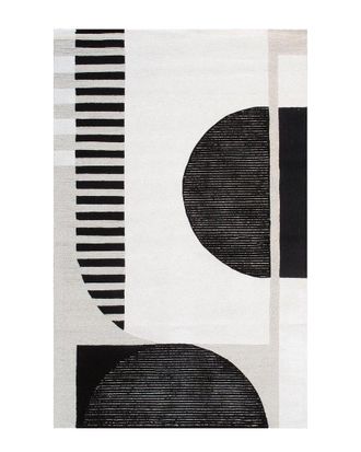 Pasargad Home Edgy Hand-Tufted Area Rug