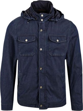 Moorer Denim Jas - Heren - Spijkerjassen - Blauw - XL - Denim - Jassen