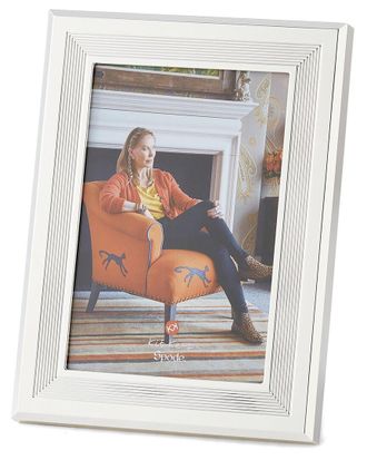 Spode Kit Kemp Frames Ribbed 4X6 Photo Frame