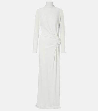 Courr&egrave;ges Courr&egrave;ges Jersey maxi dress