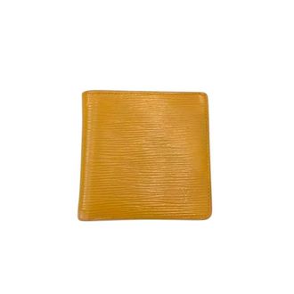 Louis Vuitton Yellow Epi Leather Marco Wallet