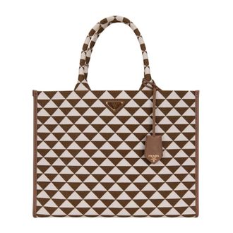 Prada Tote Bags, female, Multicolor, Size: ONE SIZE Handbags