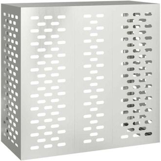vidaXL Funda Para Aire Acondicionado Plateado 110 X 50 X 105 Cm Vidaxl